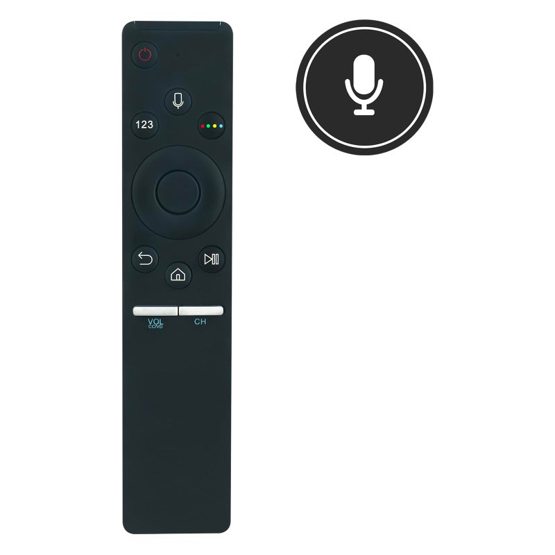 Vinabty BN59-01292A Replaced Voice Remote fit for Samsung Smart TV RMCSPM1AP1 UN40MU6300FXZA UN40MU630DFXZA UN49MU70000FXZA UN50MU6300FXZA UN55MU6300FXZA UN55MU630DFXZA UN55MU8000FXZA UN55MU8500FXZA - Image 2